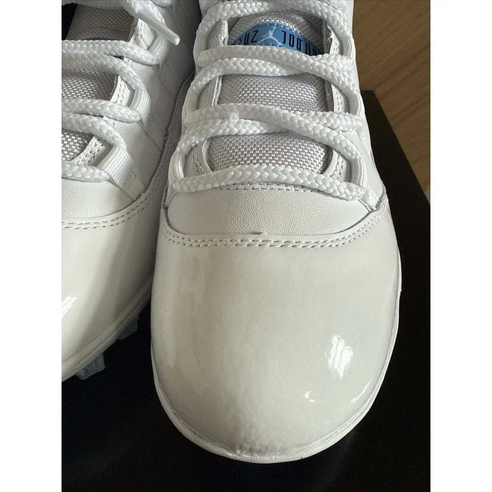 Air Jordan 11 Mid TD Football Cleats Legend Blue  (HM7324-104) Men's Size 10.5